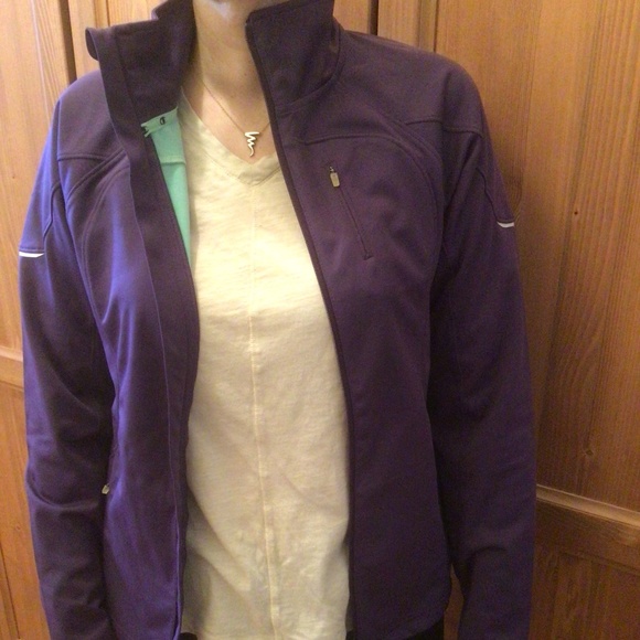 Champion purple sport jacket, size Medium - Picture 9 of 11